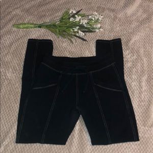 Hard Tail Forever navy skinny fit drawstring pants